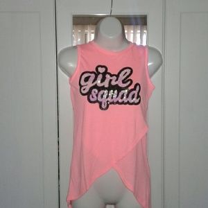 NWT Total Girl Sequin Tank Top